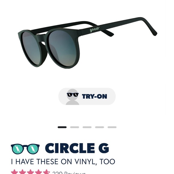 Goodr Round Sunglasses with UV Protection - Picture 4 of 4